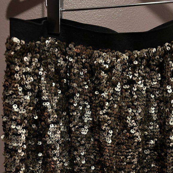Anthropologie Sequin Midi Skirt - Picture 2 of 3